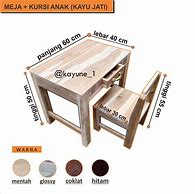 Set Meja Dan Kursi Belajar